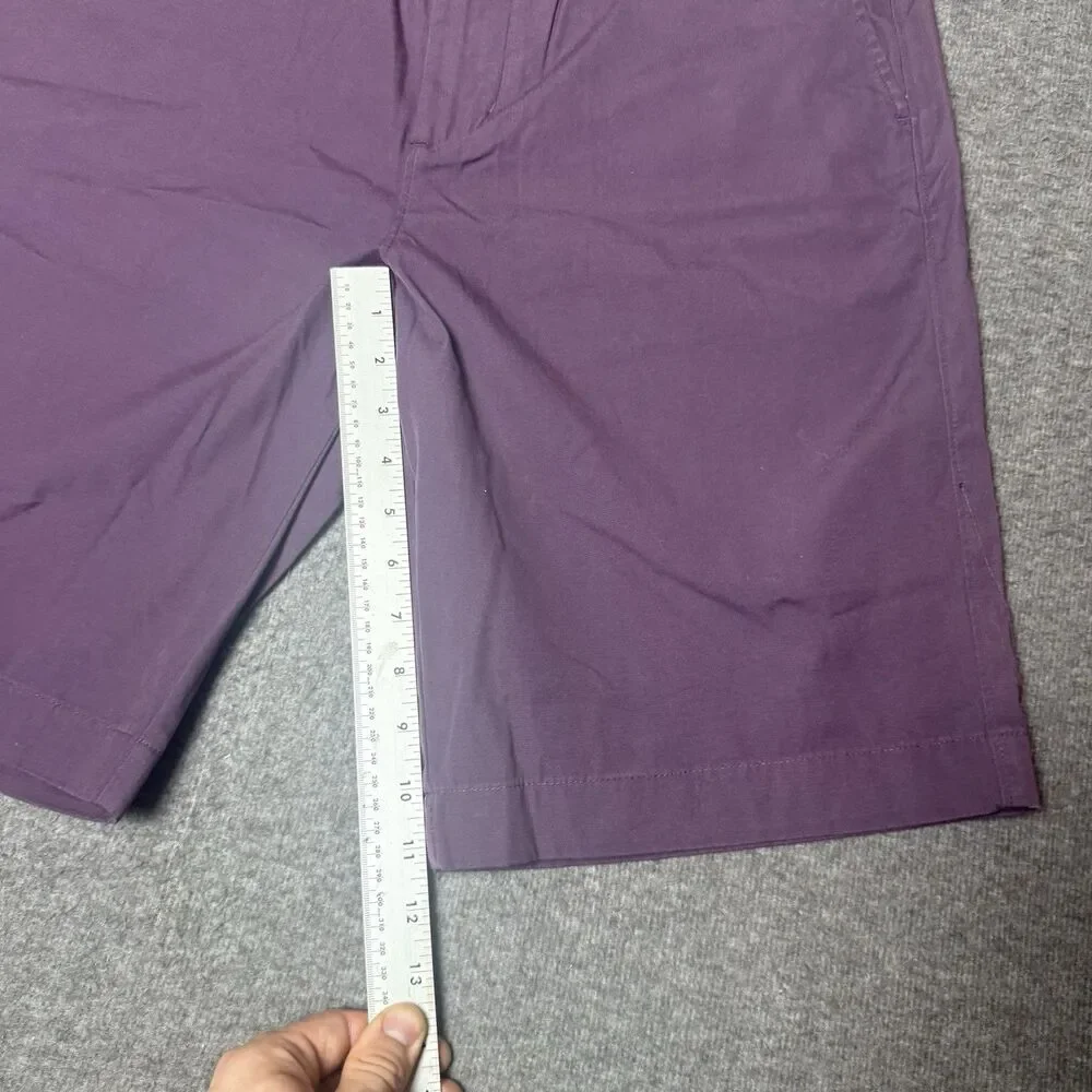 J. Crew Shorts Mens 34 Waist Vintage Purple Style 14054 100% Cotton NWT
